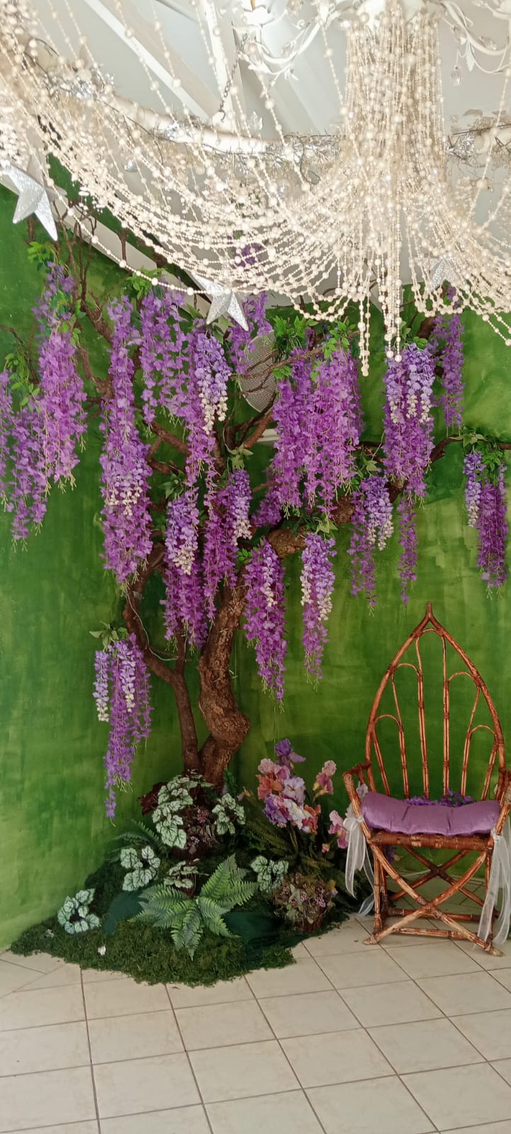 MR - Photo OPP Wisteria Wall- Photo OPP
