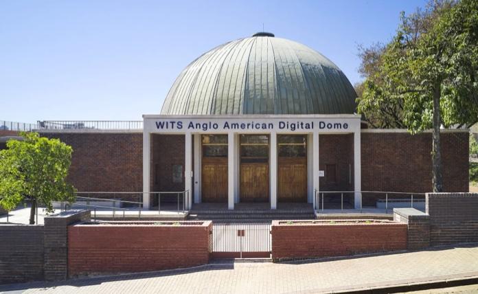 Inside the Wits Planetarium, Dark Matter, and Perspective